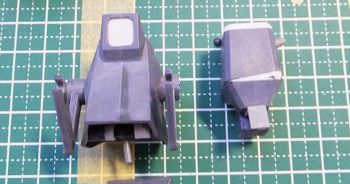 タカラ 1/35 ベルゼルガWP 製作3